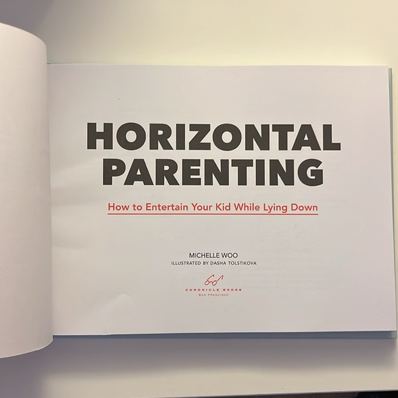HORIZONTAL PARENTING hardcover book - Picture 3 of 4